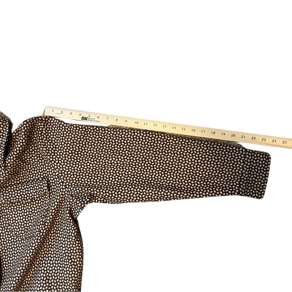 Shannon Ford New York tweed/wool feel. Button down brown/ off white Shacket XL - Picture 7 of 10